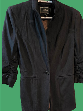 4/$67 Deal! Le Chateau Black Blazer